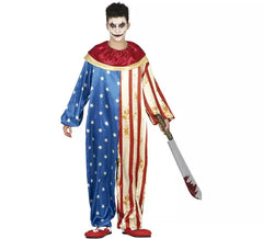 Costume da pagliaccio patriota malvagio adolescente