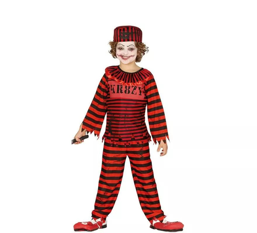 Translation missing: es.Disfraz de Payaso Preso para niño