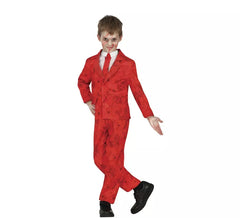 Elegante costume da clown sorridente per bambini