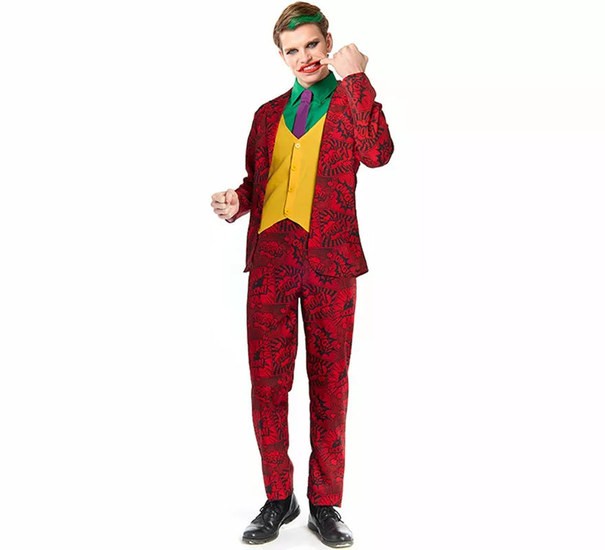 Translation missing: it.Disfraz de Payaso Risueño para hombre