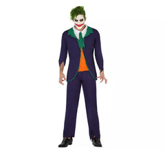 Costume da clown malvagio per uomo per Halloween
