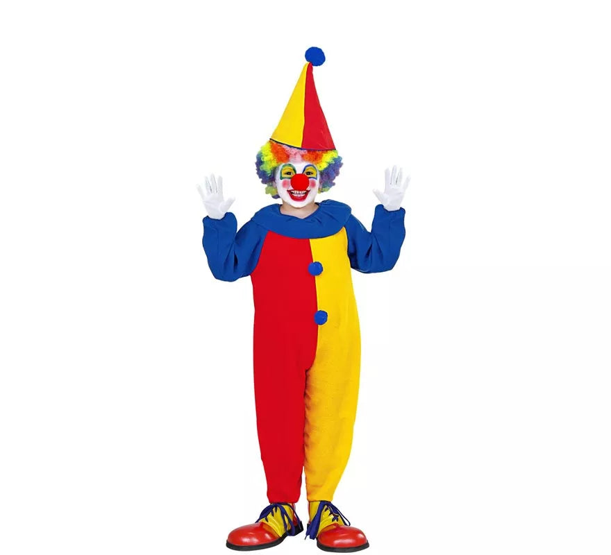 Translation missing: it.Disfraz de Payaso rojo y amarillo para niños
