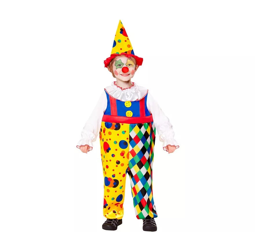 Translation missing: it.Disfraz de Payaso Rombos para niños