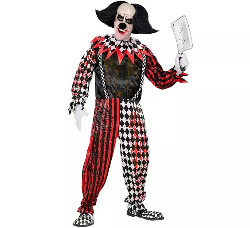 Translation missing: it.Disfraz de Payaso Sangriento para hombre