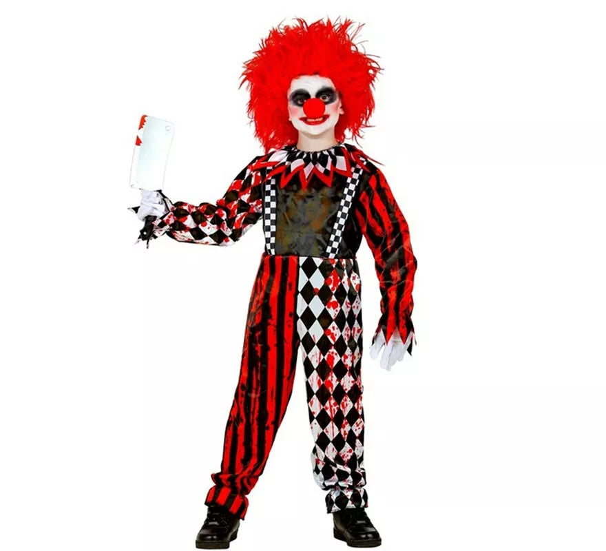 Translation missing: it.Disfraz de Payaso Sangriento para niño