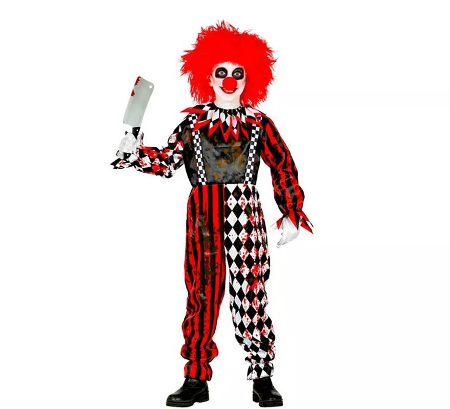 Translation missing: es.Disfraz de Payaso Sangriento para niño