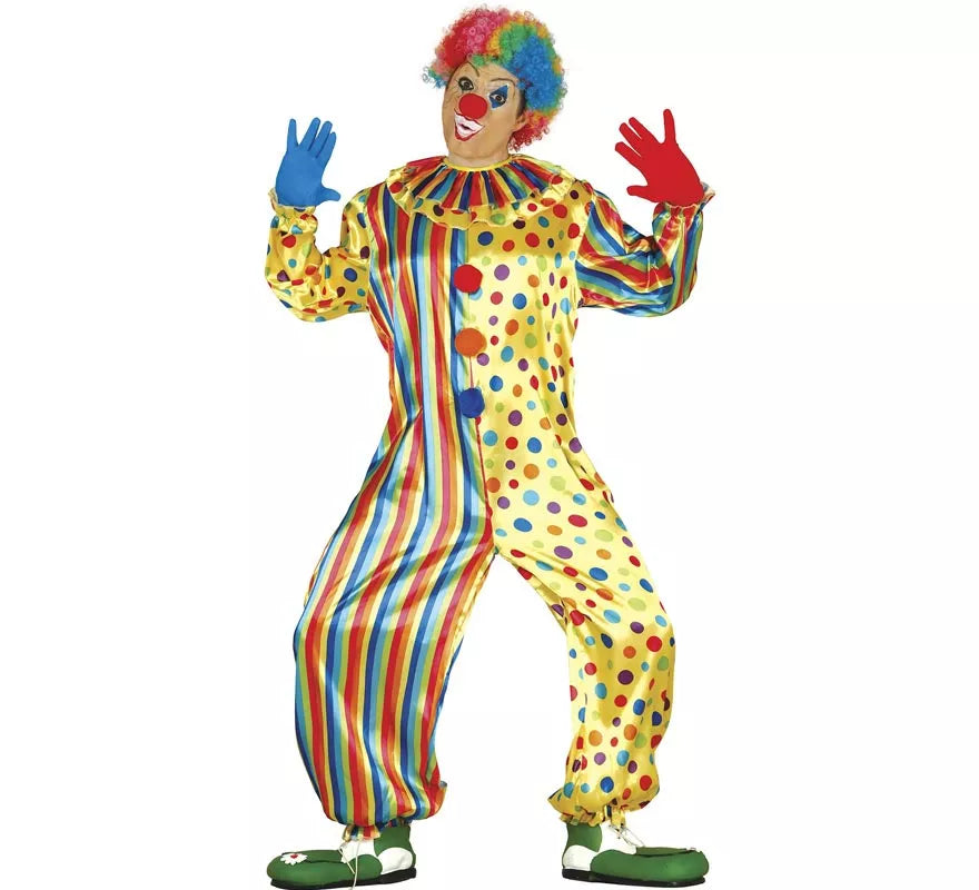 Translation missing: it.Disfraz de Payaso Topos para hombre