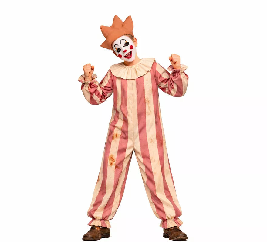 Translation missing: it.Disfraz de Payaso Vintage del Miedo para niño