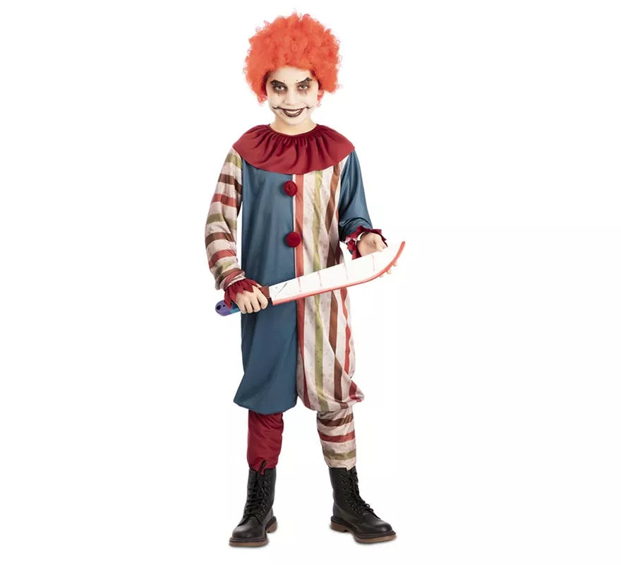 Translation missing: it.Disfraz de Payaso Macabro Vintage para niño