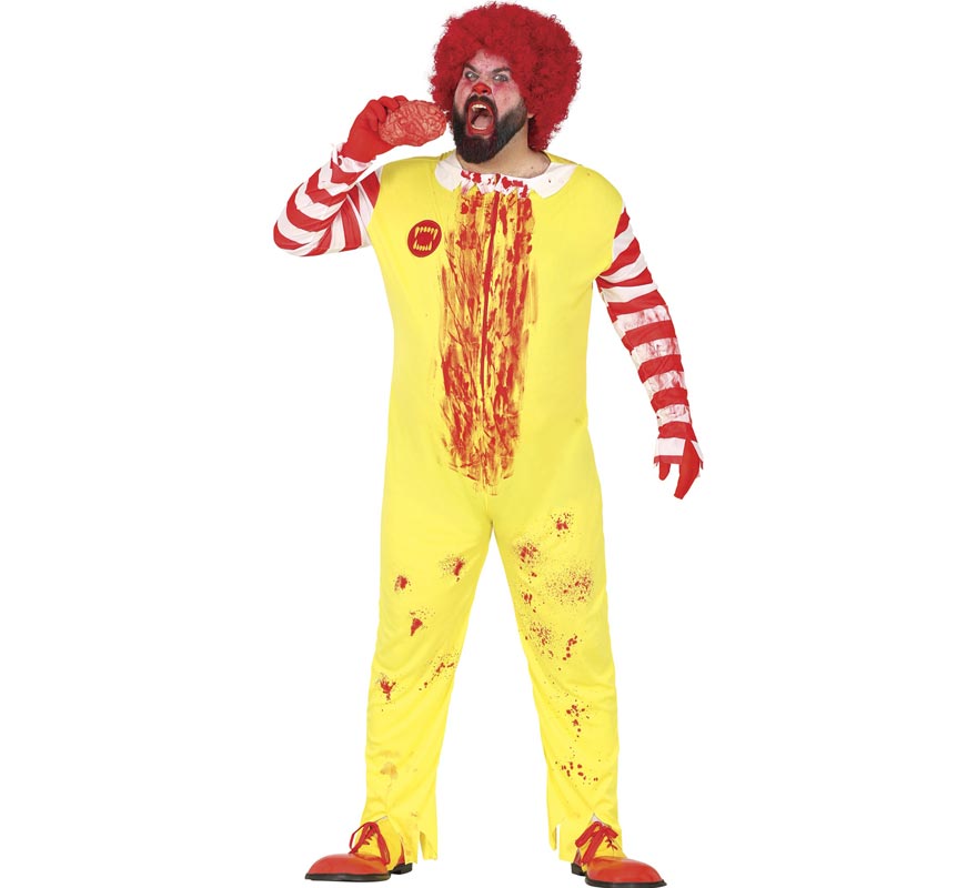 Translation missing: it.Disfraz de Payaso Zombie para hombre