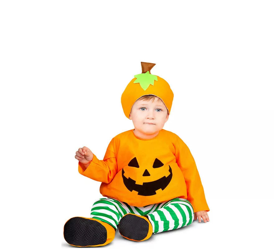 Translation missing: es.Disfraz de Pequeña Calabaza con gorro para bebé y niños