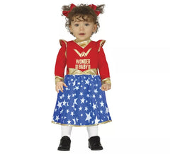 Costume da eroe della piccola lega per bebè