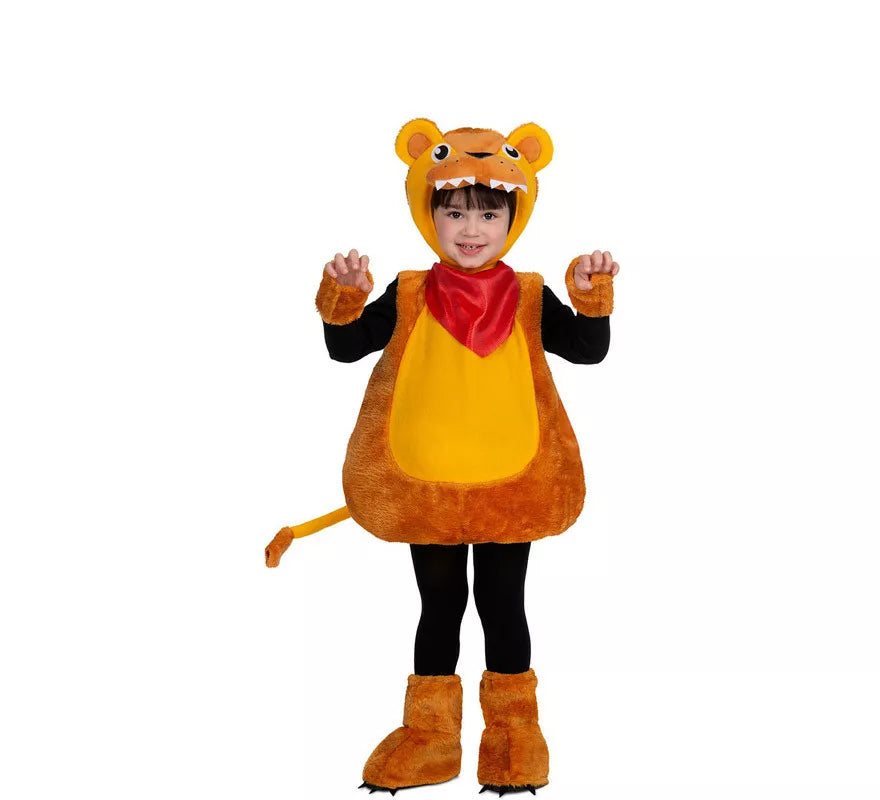 Translation missing: es.Disfraz de Pequeño León con lengua para bebé y niños
