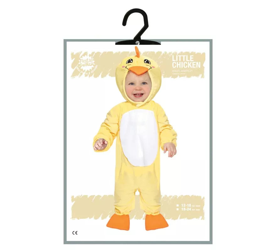 Translation missing: it.Disfraz de Pequeño Pato Amarillo para bebé