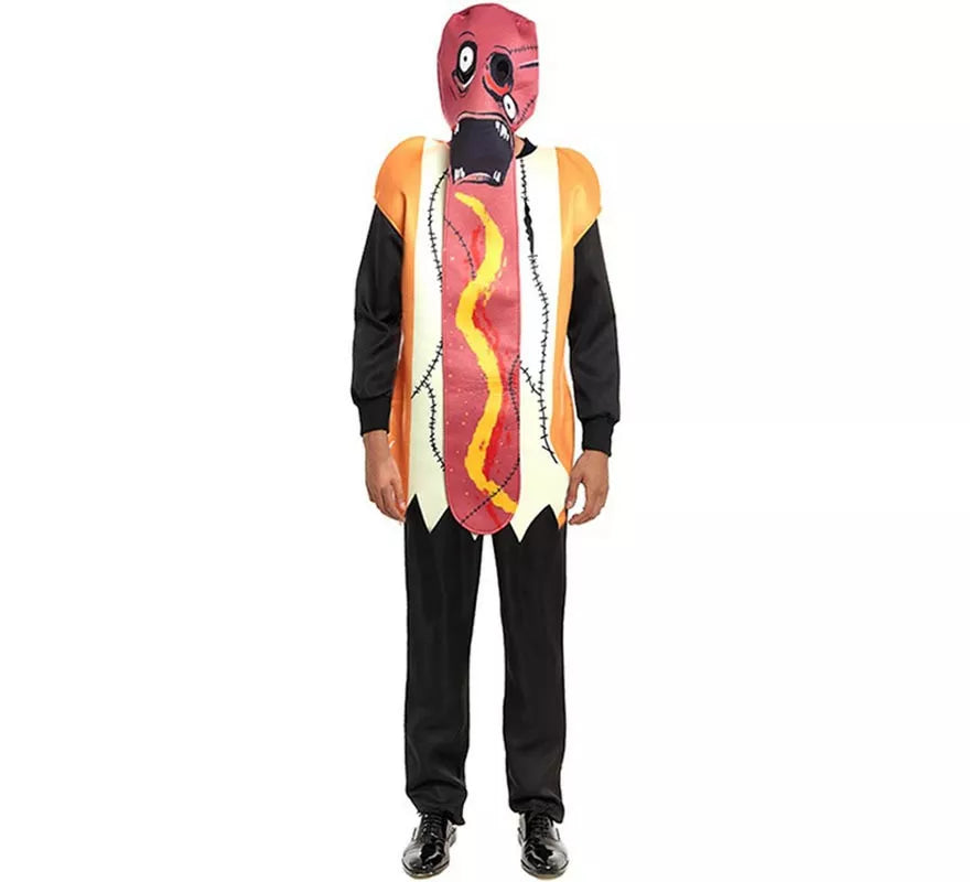 Translation missing: es.Disfraz de Perrito Caliente Zombie para hombre
