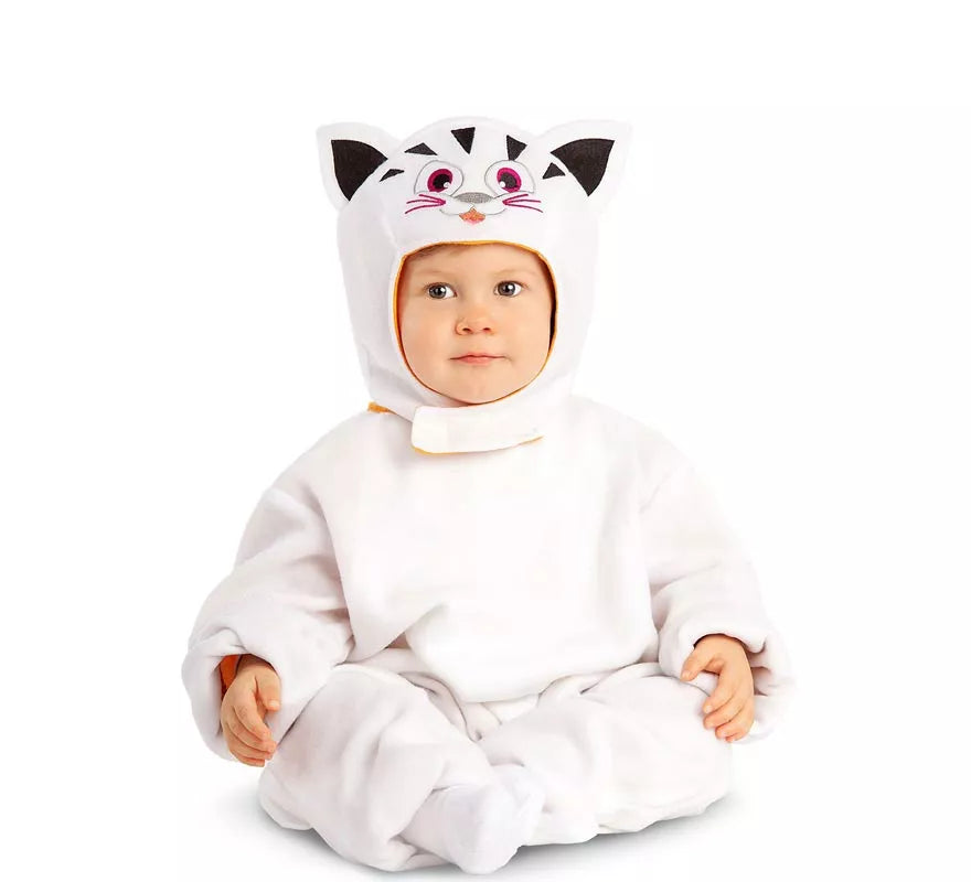 Disfraz de Perro y Gato 2x1 reversible para bebé y niños