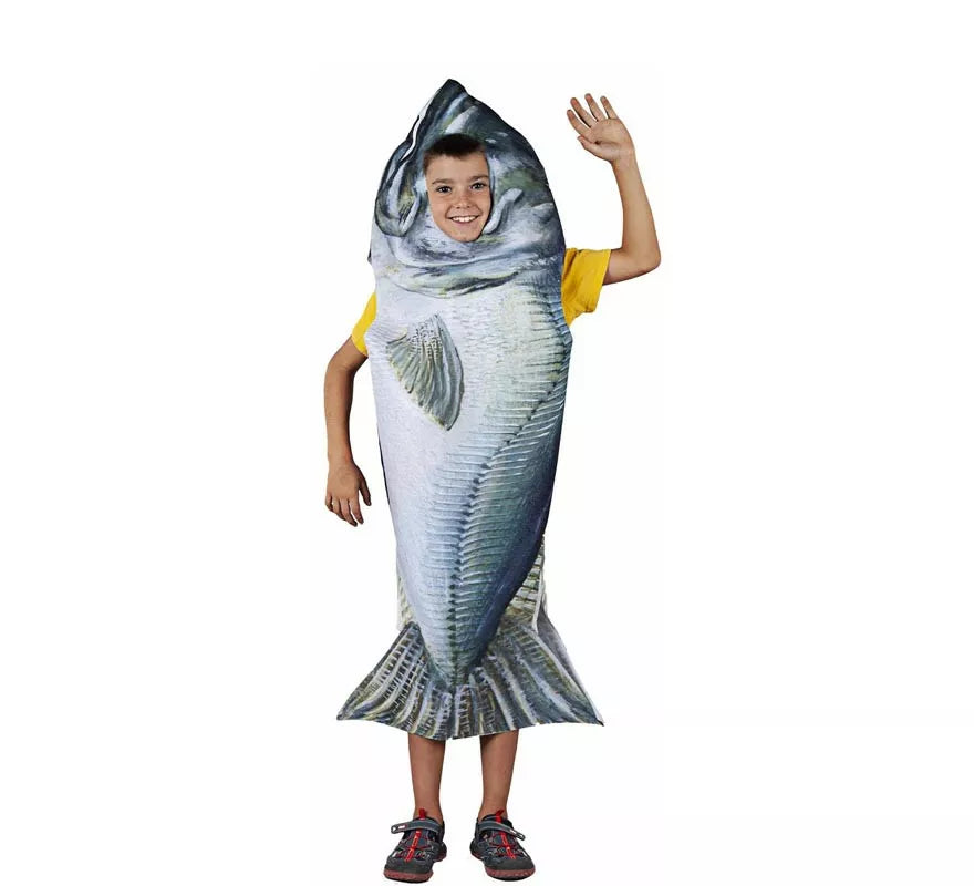Translation missing: it.Disfraz de Pescado Merluzo para niños