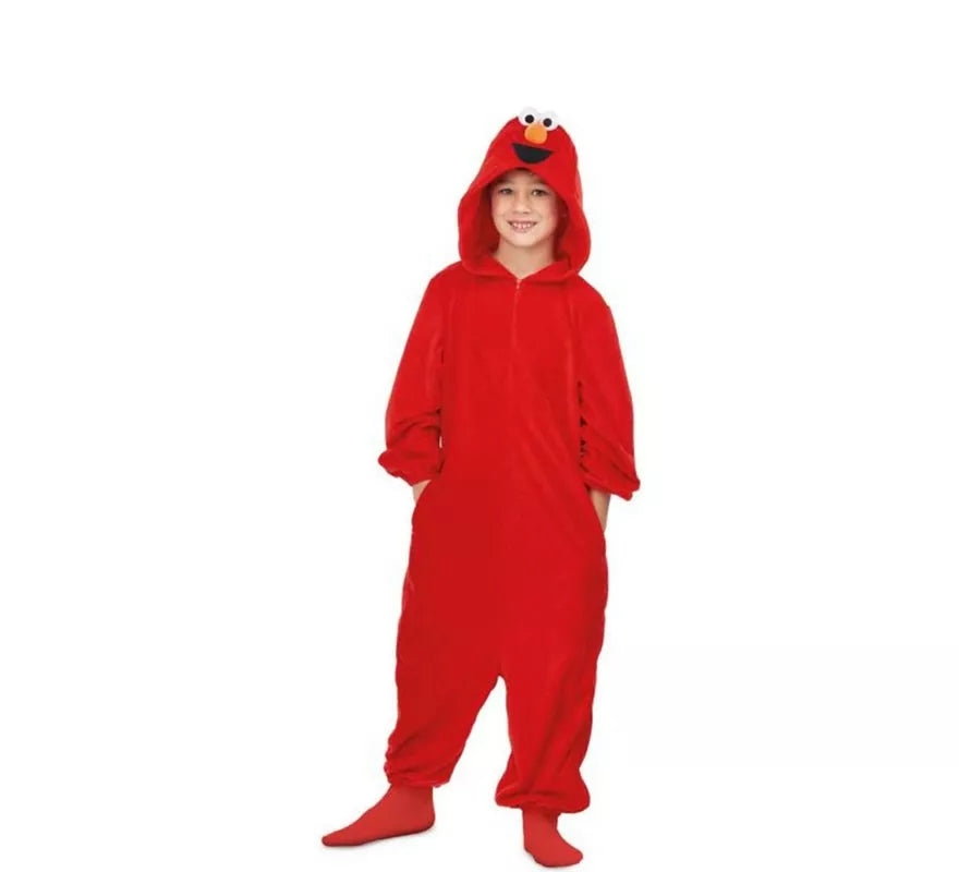 Translation missing: it.Disfraz de Pijama de Elmo de Barrio Sésamo para niños