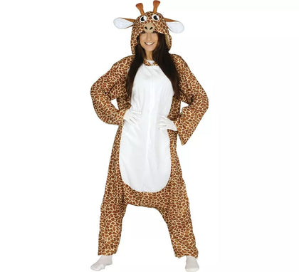 Disfraz de Pijama de Jirafa para adultos