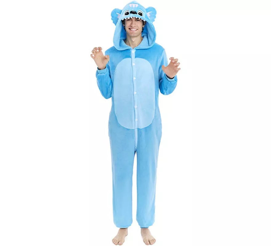 Translation missing: it.Disfraz de Pijama Koala Galáctico para adulto
