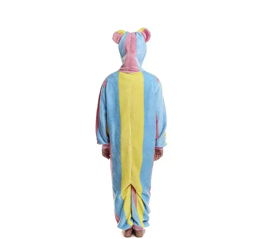 Translation missing: it.Disfraz de Pijama Llama multicolor con capucha para niño