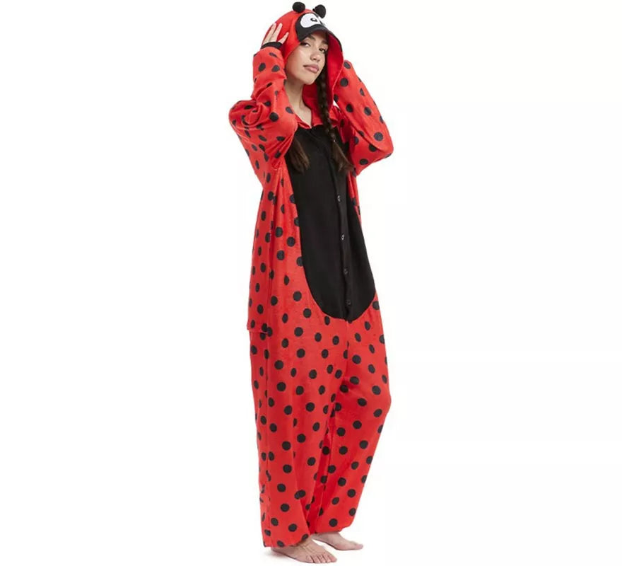 Translation missing: it.Disfraz de Pijama Mariquita para adulto
