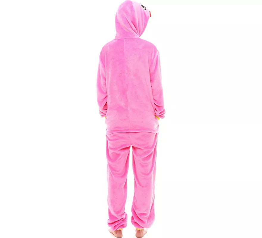 Translation missing: es.Disfraz de Pijama Monstruo rosa para adultos