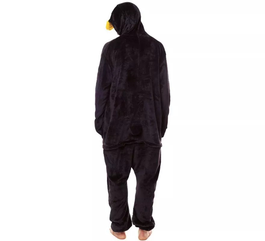 Translation missing: it.Disfraz de Pijama Pingüino pico amarillo para adultos
