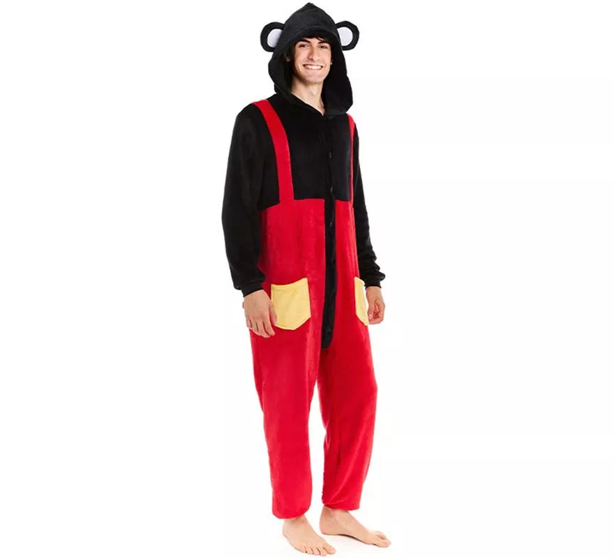 Translation missing: it.Disfraz de Pijama Ratón Peto para hombre