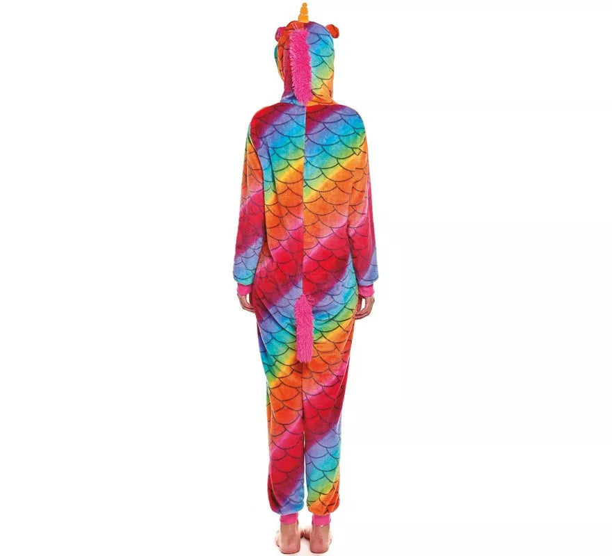 Translation missing: es.Disfraz de Pijama Unicornio Sirena para adultos