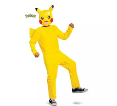 Costume classico di Pikachu dei Pokemon per bambini