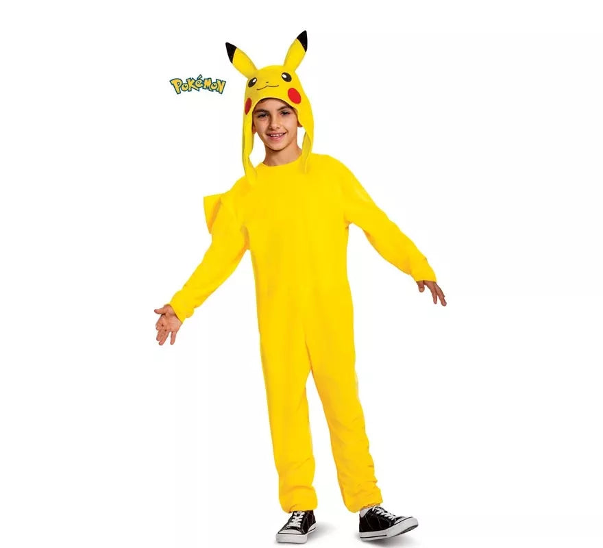 Translation missing: it.Disfraz de Pikachu Deluxe de Pokemon para niños