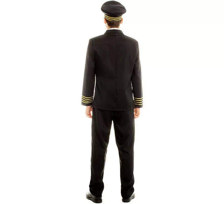 Translation missing: es.Disfraz de Piloto Capitán de Vuelo para hombre