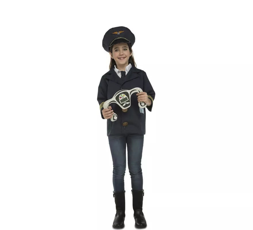 Translation missing: it.Disfraz de Piloto con accesorios para niños