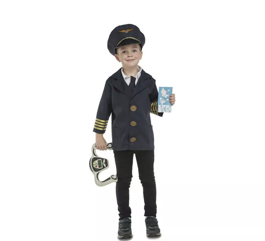 Translation missing: it.Disfraz de Piloto con accesorios para niños
