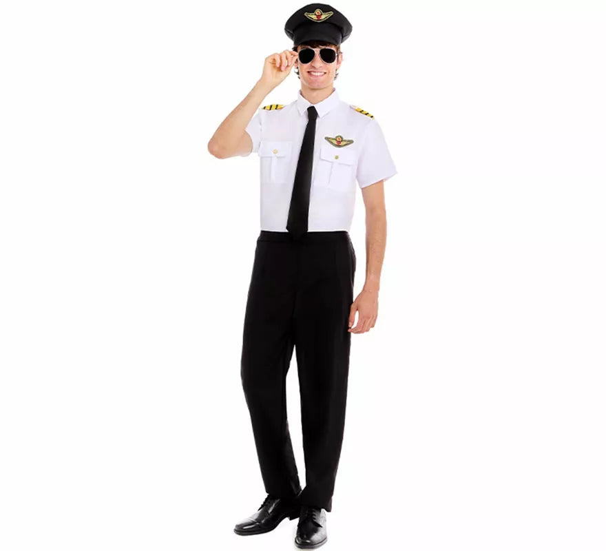 Disfraz de Piloto de Avión para hombre