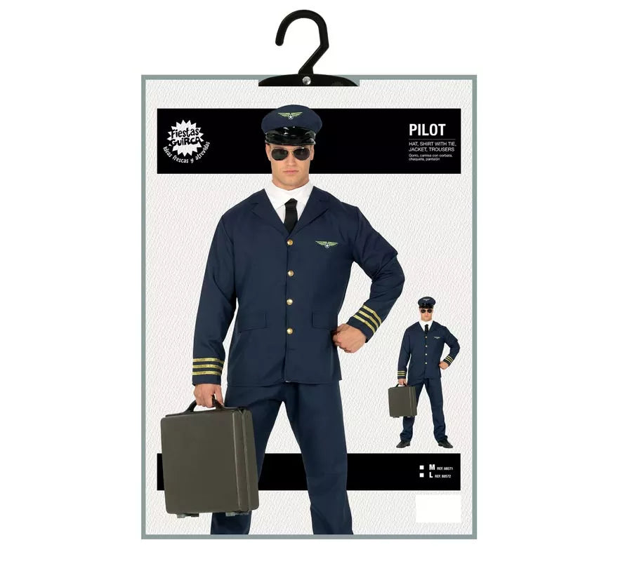 Disfraz de Piloto de Avión para hombre