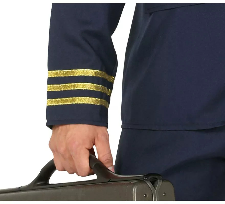 Translation missing: it.Disfraz de Piloto de Avión para hombre