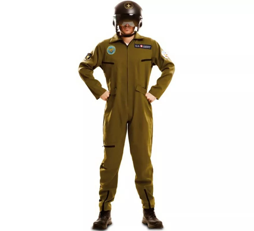 Translation missing: it.Disfraz de Piloto de Avión para hombre