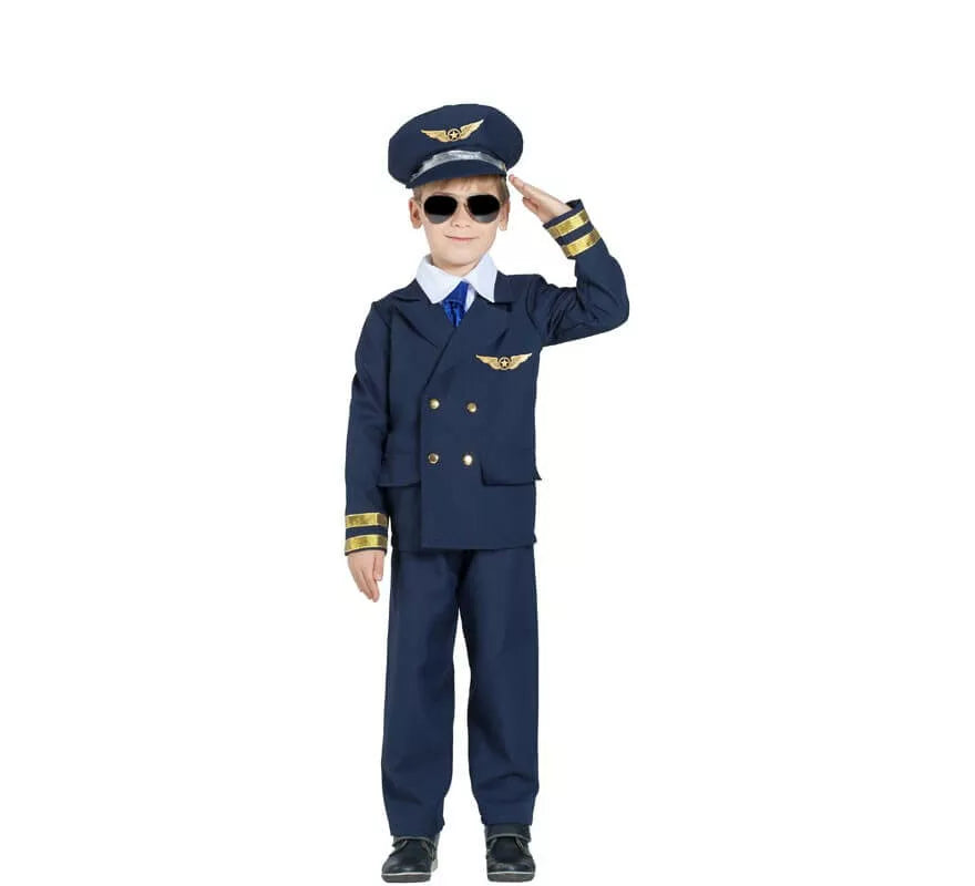 Translation missing: it.Disfraz de Piloto de Avión para niño