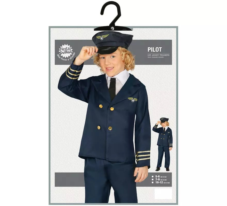 Translation missing: it.Disfraz de Piloto de Avión para niño