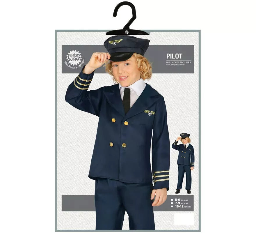 Translation missing: it.Disfraz de Piloto de Avión para niño