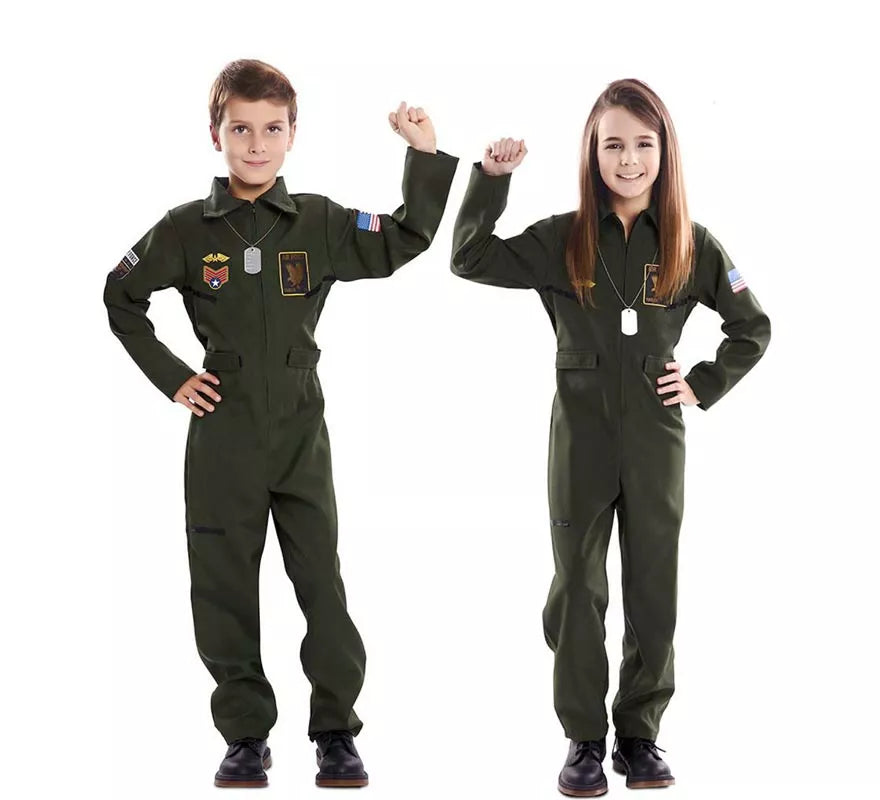 Translation missing: es.Disfraz de Piloto de Avión para niño