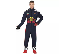 Costume da pilota di auto da corsa per uomo