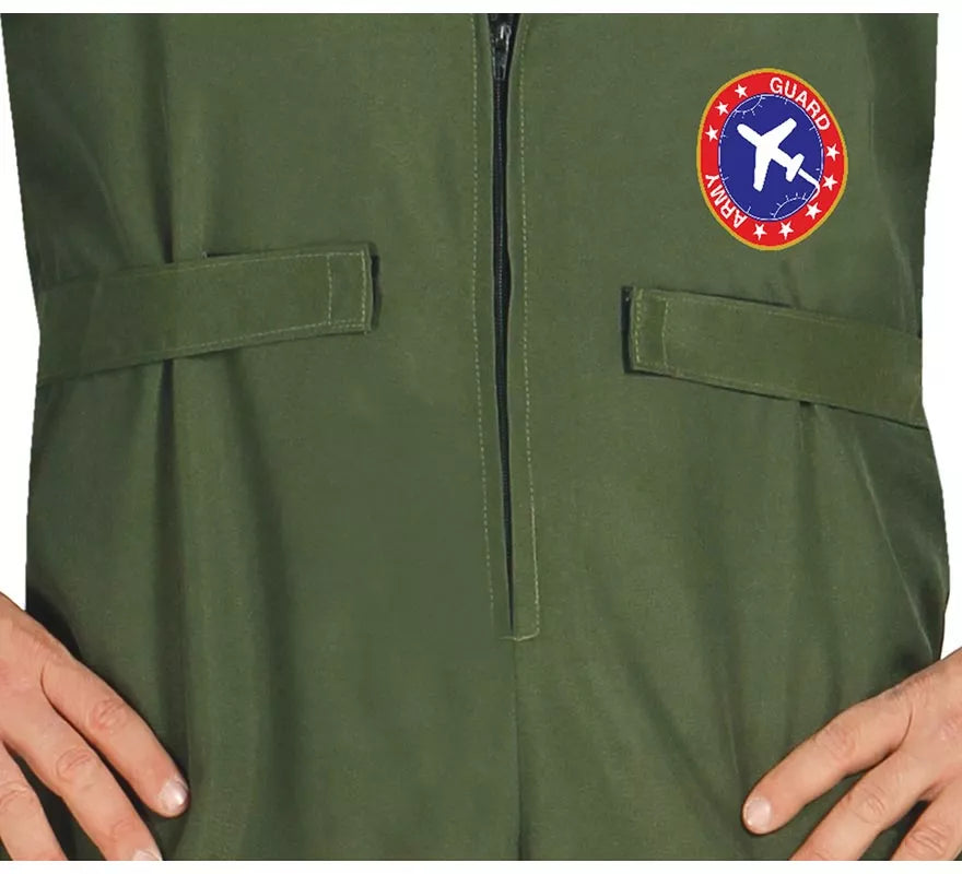 Translation missing: it.Disfraz de Piloto de Caza del Ejército para Hombre