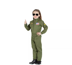 Costume da pilota da combattimento per bambini