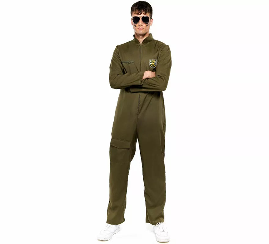 Translation missing: it.Disfraz de Piloto de Jet de Combate para hombre