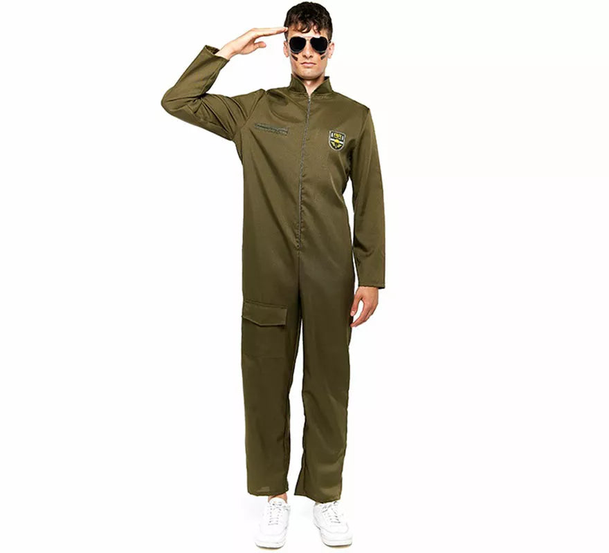 Translation missing: it.Disfraz de Piloto de Jet de Combate para hombre