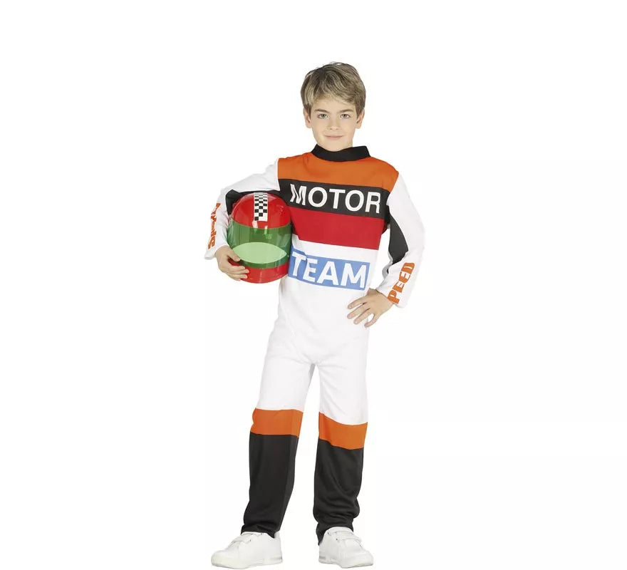 Translation missing: it.Disfraz de Piloto de Motociclismo para niño