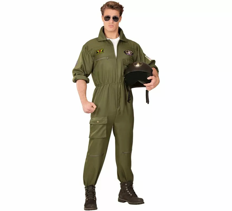 Translation missing: it.Disfraz de Piloto Jet de Combate para hombre